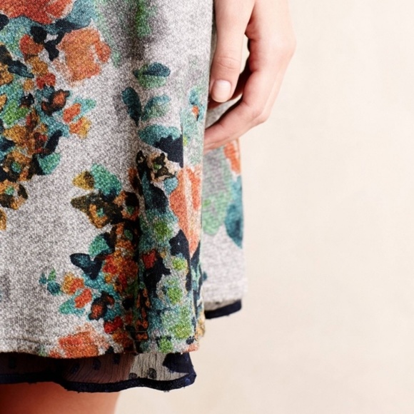 Anthropologie Saturday Sunday Terry Floral Dress - Picture 4 of 8